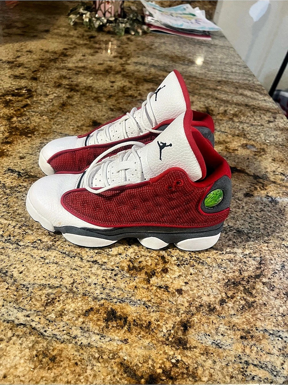 Air Jordan 13 Retro Red Flint GS Size 5Y 884129-600 Unisex